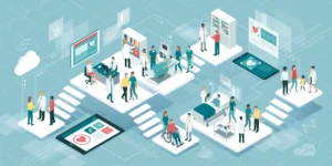 Healthcare IT team using Ansible Automation Platform to improve VM provisioning, HIPAA compliance, and sepsis detection workflows